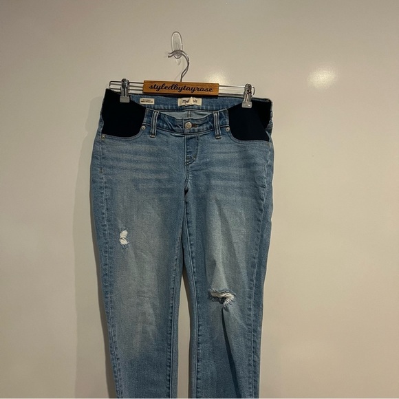 Madewell Maternity Side-Panel Perfect Vintage Jeans - Picture 6 of 9